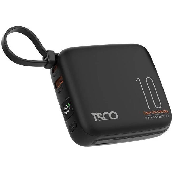 پاور بانک 22.5 وات تسکو مدل TP 1005 PD ظرفیت 10000 میلی آمپر ساعت