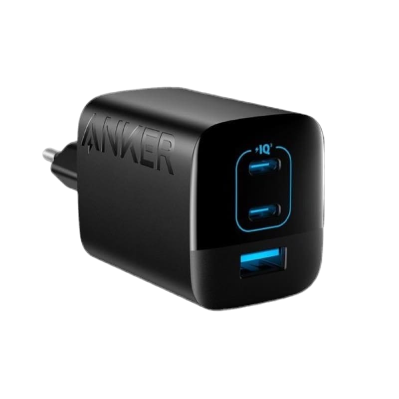 شارژر دیواری انکر مدل A2674 ظرفیت ۶۷ وات با ۳ پورت USB Type-C