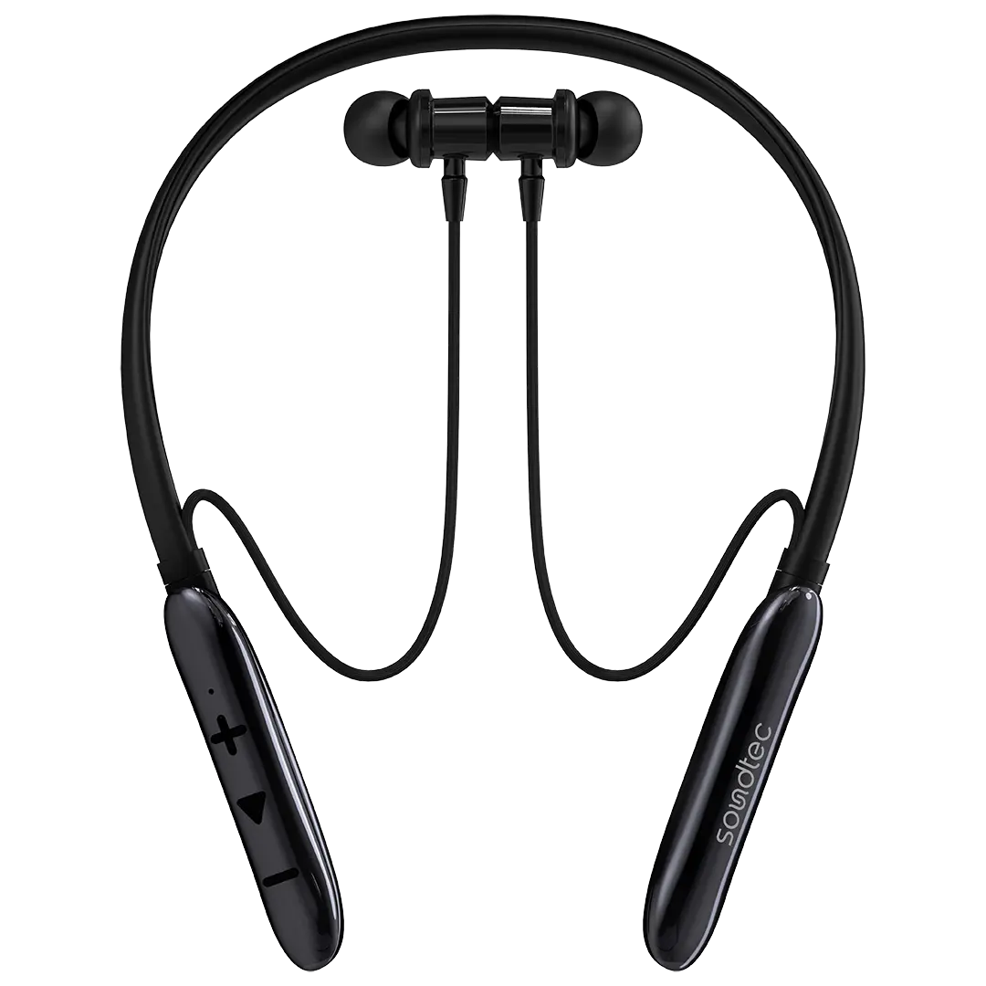 هدفون بلوتوث گردنی Porodo Soundtec Auraband Neckband ENC