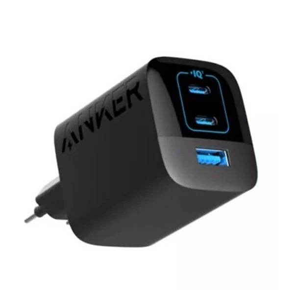 شارژر دیواری انکر مدل A2674 ظرفیت ۶۷ وات با ۳ پورت USB Type-C