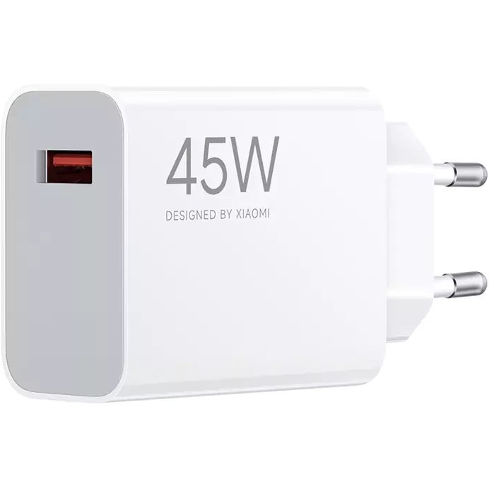 شارژر دیواری شیائومی MDY-17-EF ظرفیت ۴۵ وات