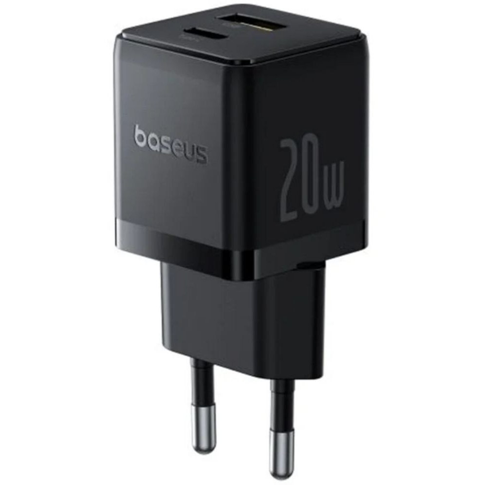 شارژر دیواری 20 وات 2 پورت بیسوس مدل Palm