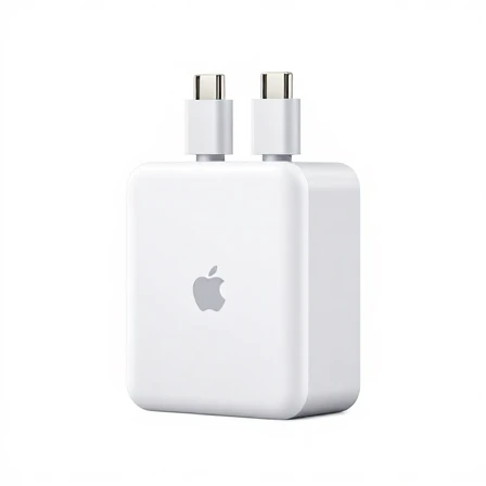 آداپتور شارژر 35W اپل  مدل Dual USB-C Port