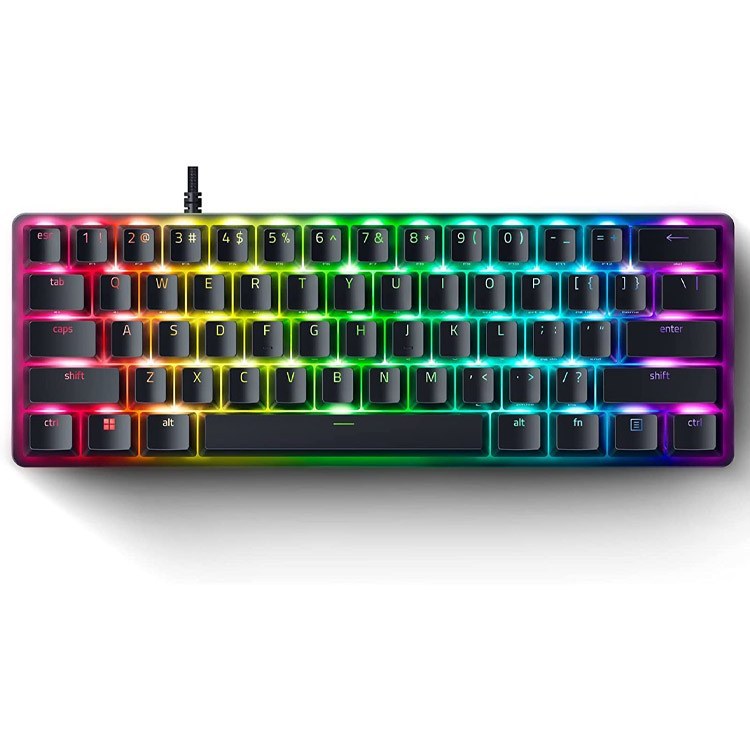 کیبورد گیمینگ ریزر مدل RAZER HUNTSMAN MINI-ANALOG OPTICAL SWITCHES