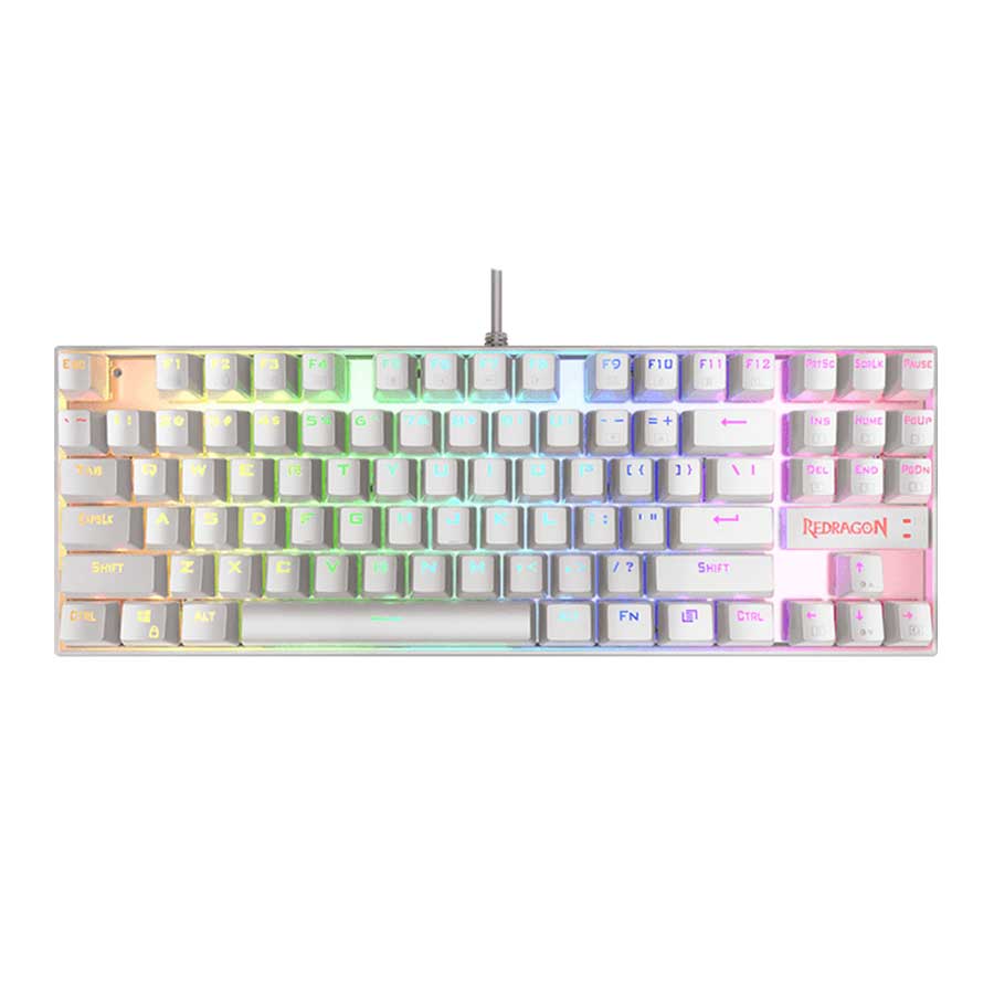 کیبورد ردراگون K552 KUMARA RGB WHITE