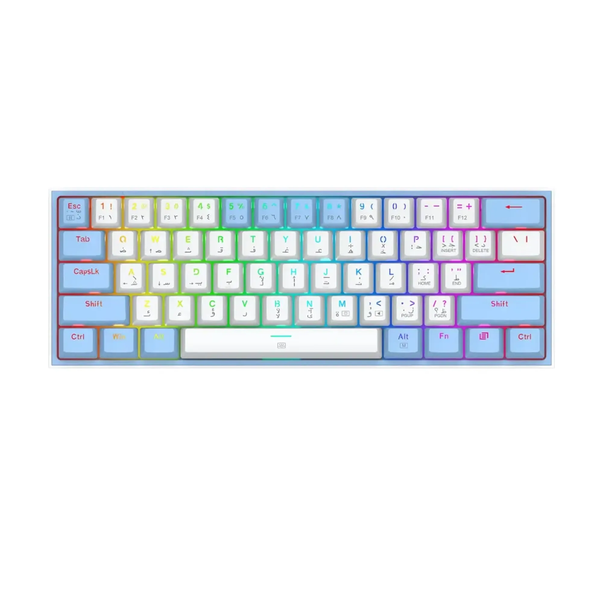 کیبورد ردراگون REDRAGONREDRAGON K617 WB FIZZ WIRED