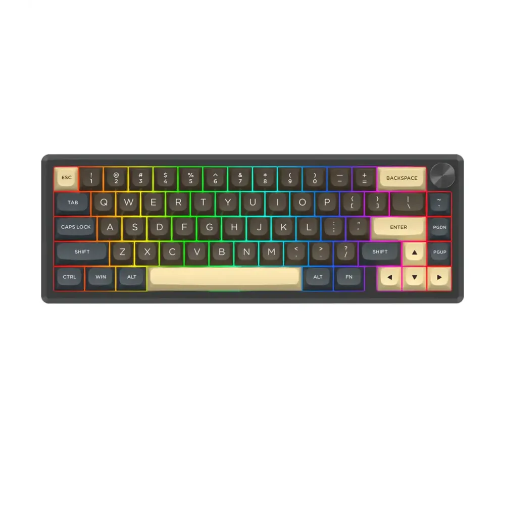 کیبورد بی سیم مکانیکال گیمینگ ردراگون URANUS PRO K727 CGY