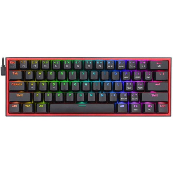 کیبورد گیمینگ ردراگون REDRAGON K617 FIZZ RGB BLACK