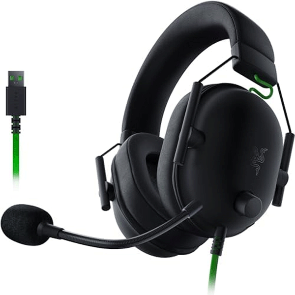 هدست گیمینگ ریزر مدل RAZER WIRED BLACKSHARK V2 X USB
