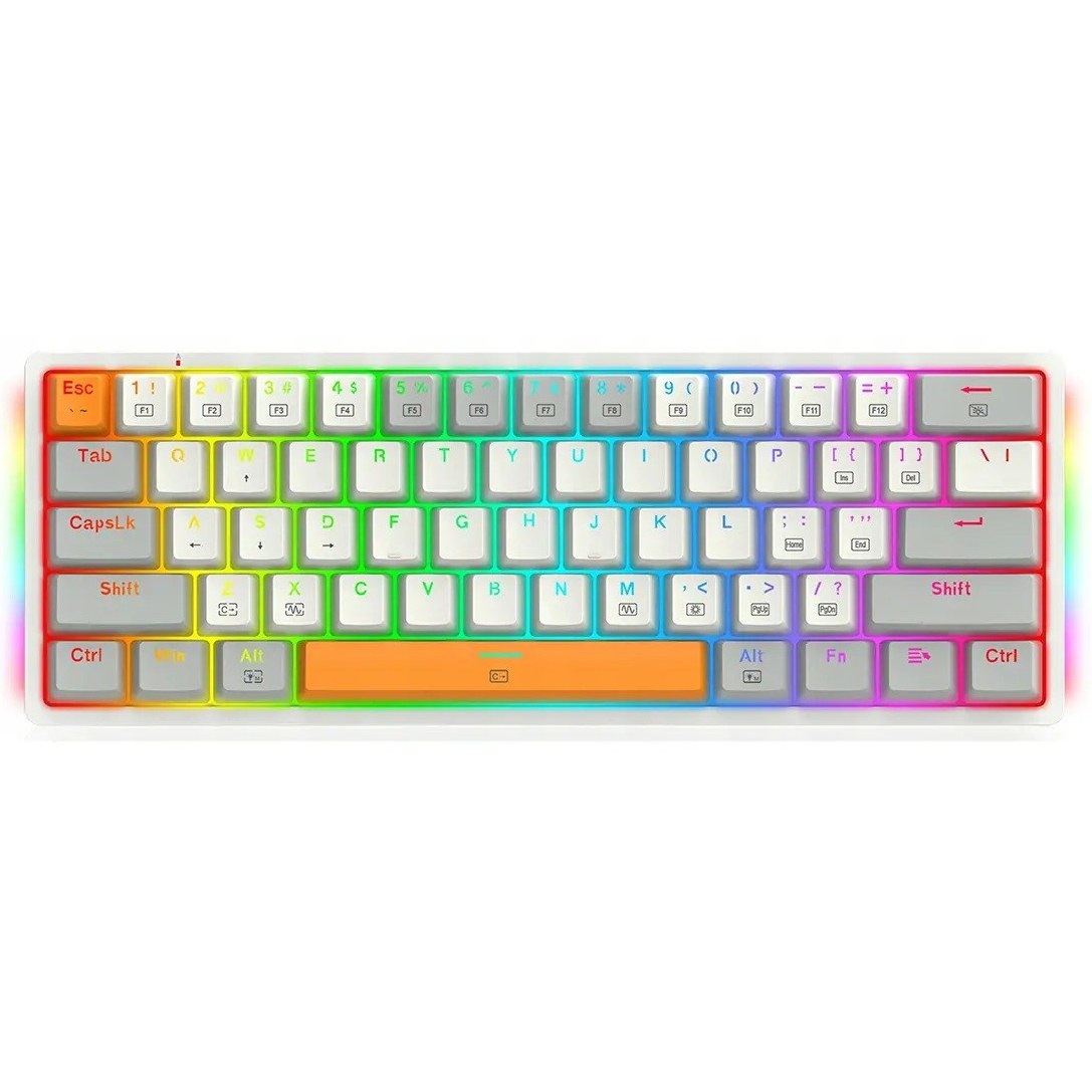 کیبورد مکانیکال گیمینگ ردراگون با سیم Redragon Akali K642 WGO